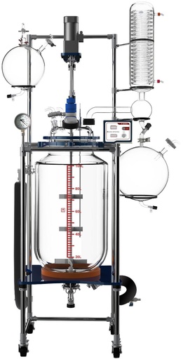 [R100] Ai 100L Single Jacketed Glass Reactor