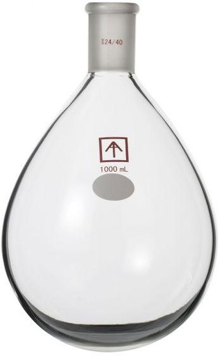 [EF-SE05-1L] Ai 24/40 Heavy Wall 1000mL Oval-Shaped Round Bottom Flask