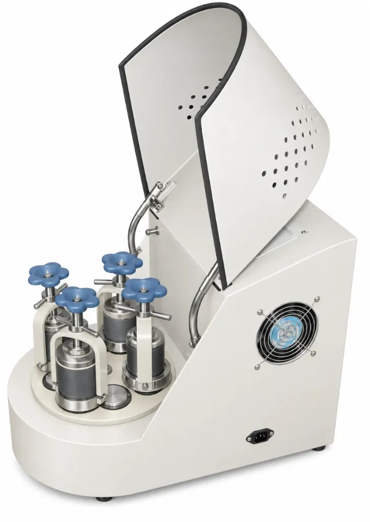 4x100ml Gear-Drive 0.4L Planetary Ball Mill