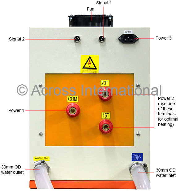 30KW Hi-Frequency Split Induction Heater w/ Timers 50-200KHz