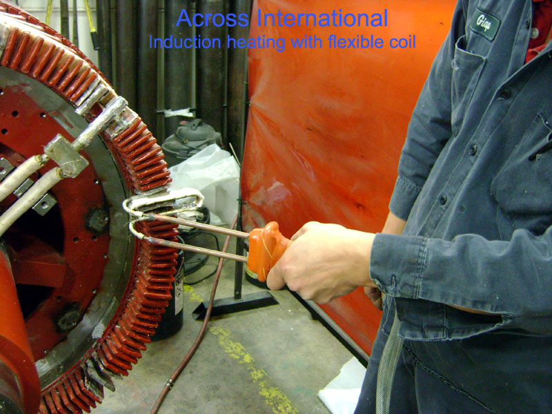35KW Mid-Frequency Split Induction Heater w/ Timers 30-80KHz