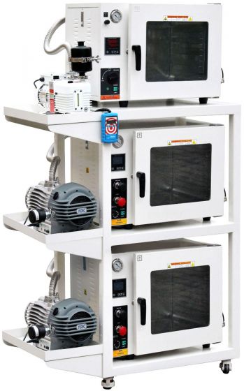 3-Shelf Steel Mobile Cart for Ai 26L & 54L Vacuum Ovens