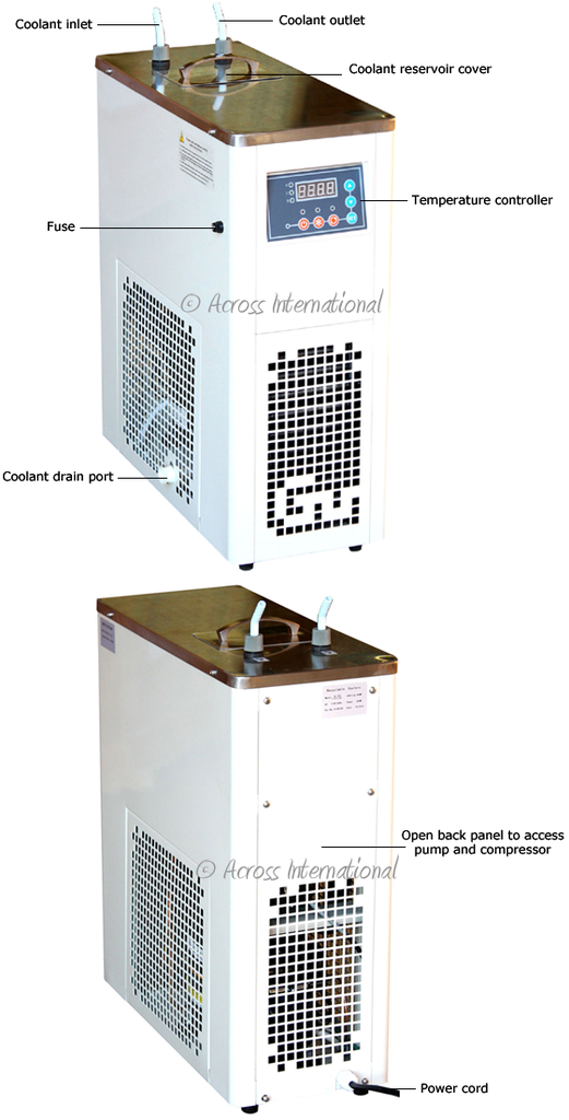 Ai -15°C/5°F 17L/Min 3L Vol Compact Recirculating Chiller