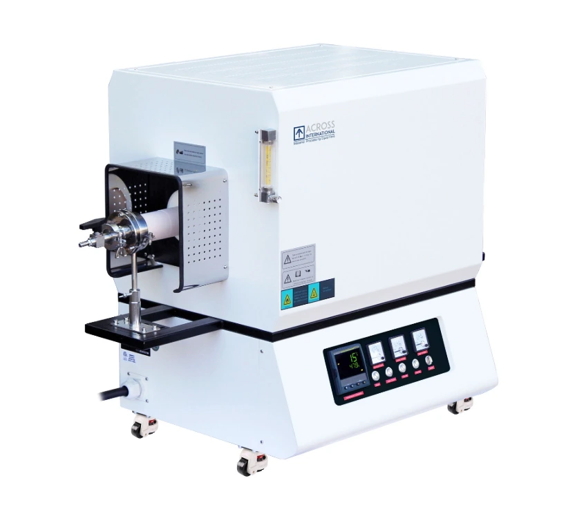 1-Zone 1500°C Tube Furnace with Alumina Tube and Sealing Flanges