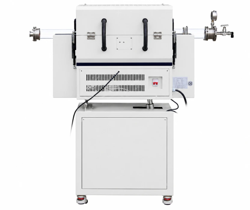 1-Zone 1200°C Rotating Split Tube Furnace