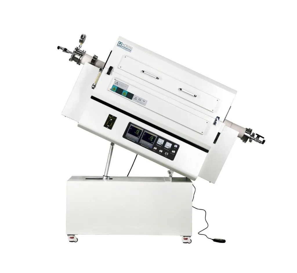 1-Zone 1500°C Rotating Split (Alumina) Tube Furnace