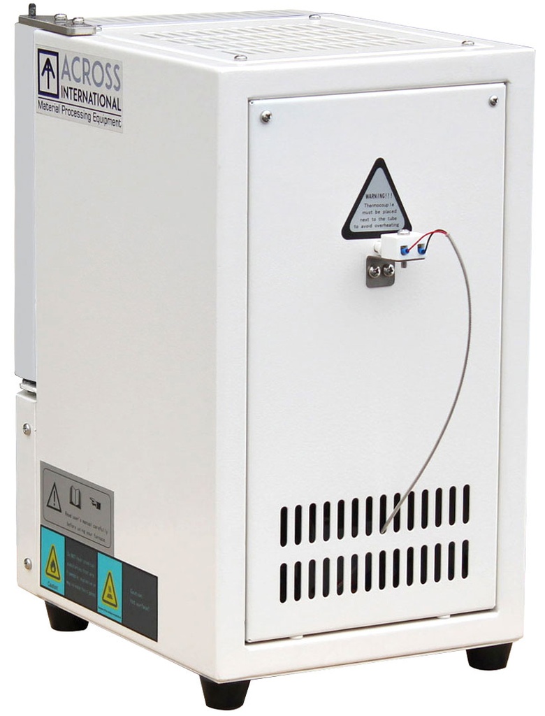 1100°C 1.3L Compact Muffle Furnace w/30-Seg PID Control