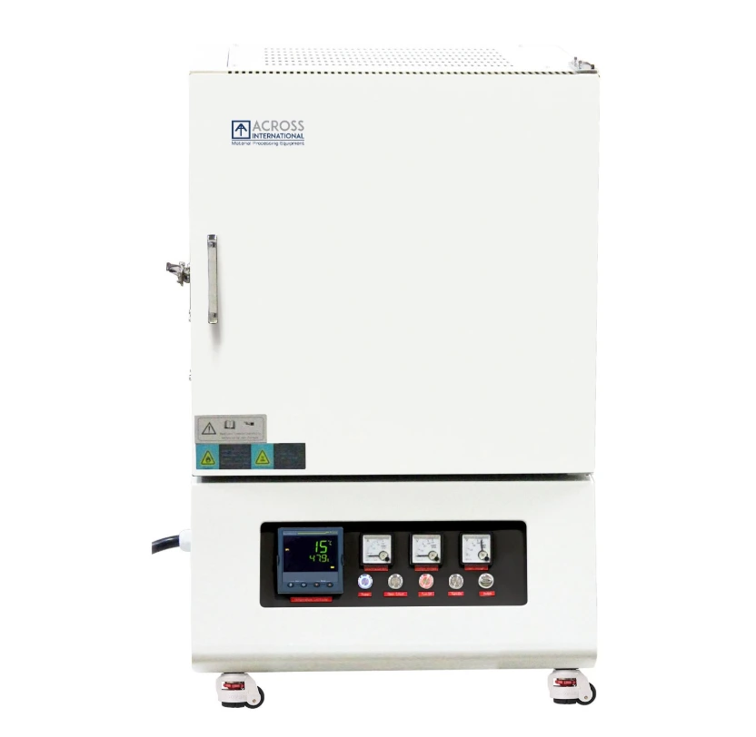 1200°C Muffle Furnace w/ Kanthal (Sweden) Heating Elements