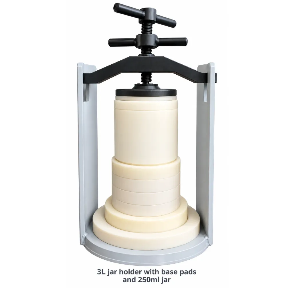 Ball Mill Compatible Grinding Base for Smaller Size of Jars