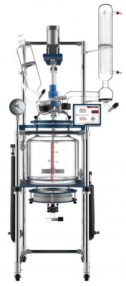 Ai 20L Single Or Dual Jacketed Filter Glass Reactor