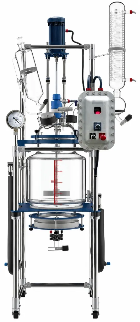Ai 20L Jacket Reactor W/ Explosion-Proof Motor & Controller