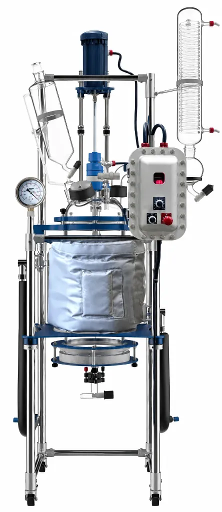 Ai 20L Jacket Reactor W/ Explosion-Proof Motor & Controller