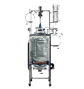 Ai 100L Single Jacketed Filter Glass Reactor