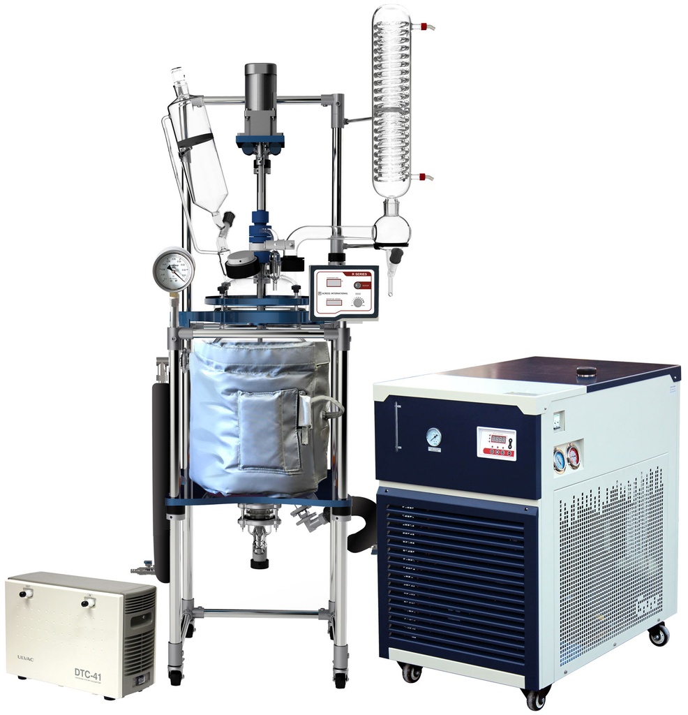 Ai 20L Single or Dual Jacketed Glass Reactor Systems