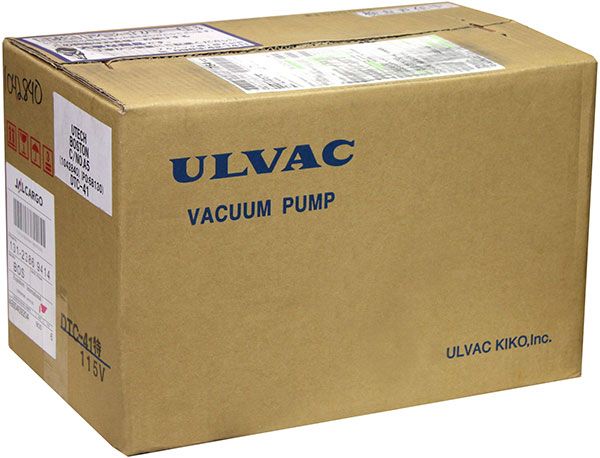 ULVAC DTC-41 1.6 cfm Dual-Stage Chemical-Resist Diaphragm Pump