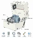 Desktop High Energy Vibratory Ball Mill with One 80ml St St Jar