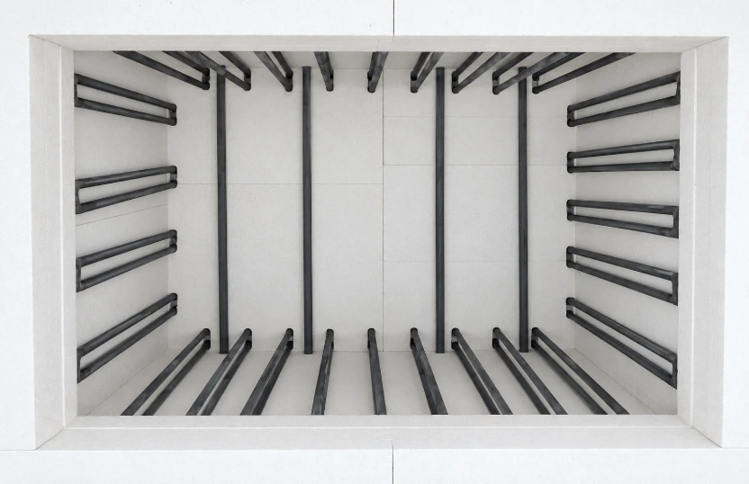 1700°C Max Controlled Atmosphere Vertical Elevator Furnace