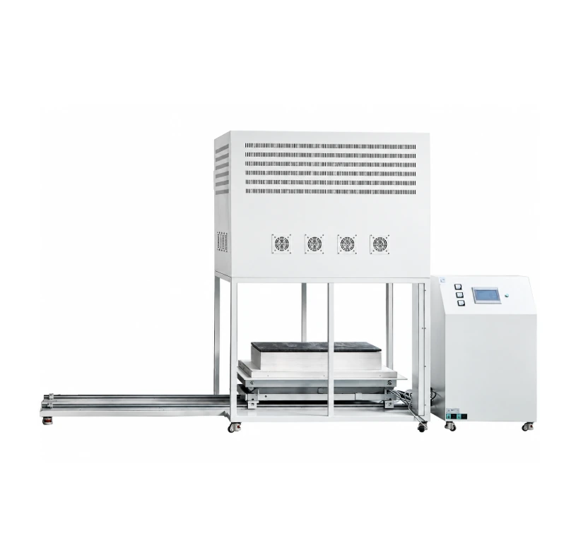 1700°C Max Vertical Elevator Muffle Furnace