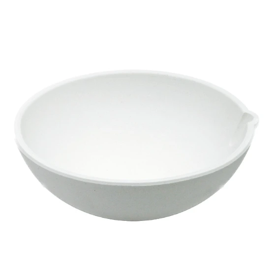 SiO2 Silica Dish/Bowl for Metal Casting 1.2L Capacity