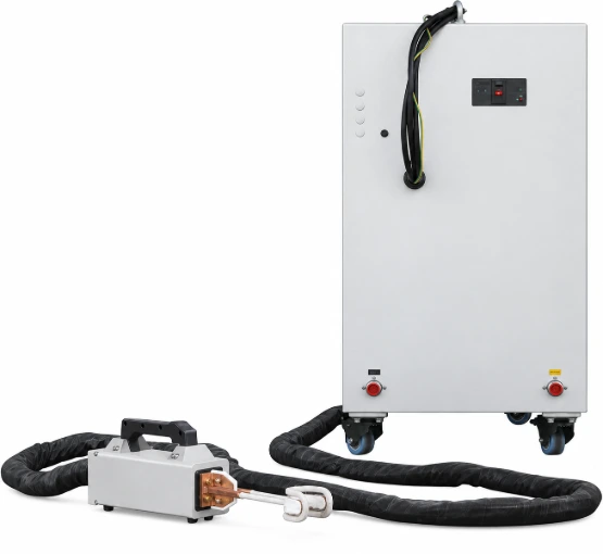 35KW Mid-Frequency Induction Heater w/ 5 Meters Extendable Coil 30-100KHz