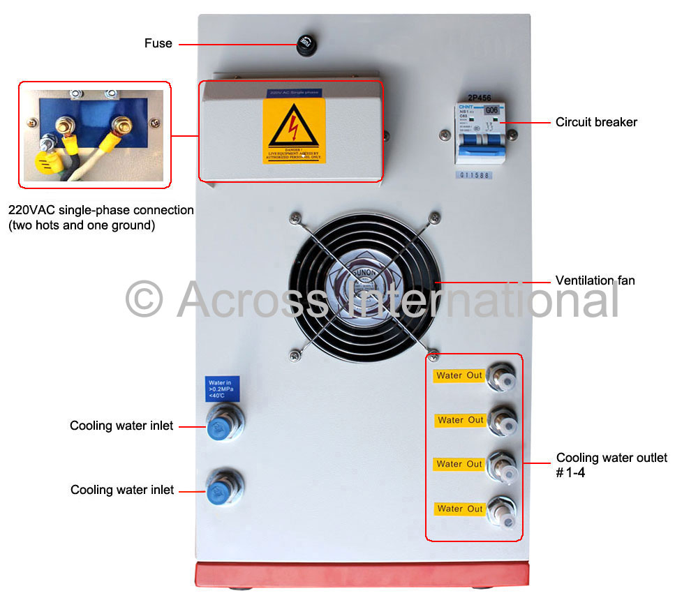10KW Hi-Frequency Compact Induction Heater w/ Timers 100-500KHz