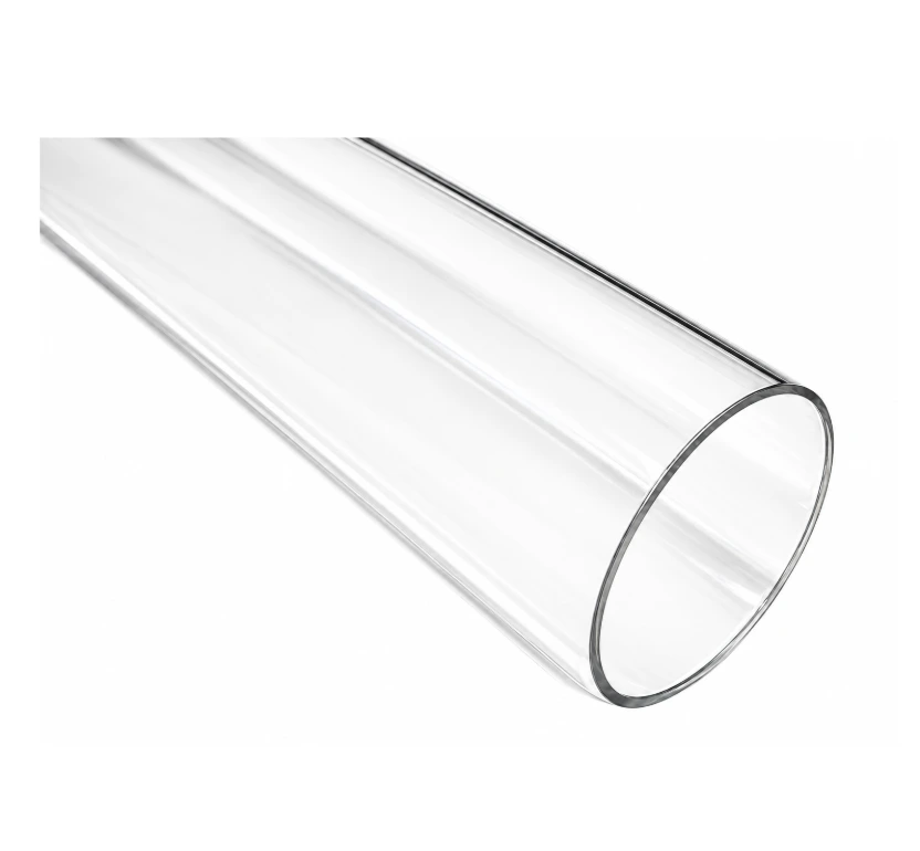 [QT.25x600] High Purity Quartz Process Tube Open One or Both Ends (OD 25mm Length 600mm open both ends)
