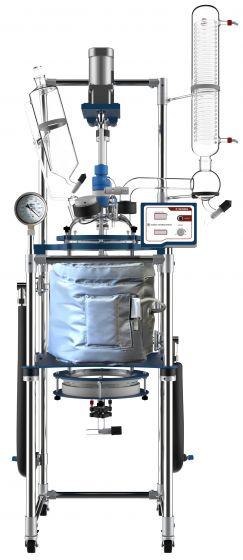 Ai 20L Single Or Dual Jacketed Filter Glass Reactor