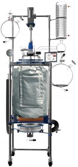 Ai 100L Single or Dual Jacketed Filter Glass Reactor
