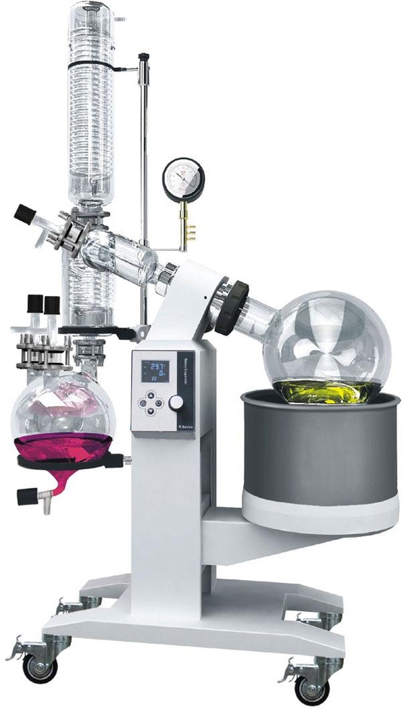 [SE10] Ai SolventVap 10L Rotary Evaporator with Motorized Lift (3/8" hose barb with no pump (no extra charge), No recirculating chiller (no extra charge))