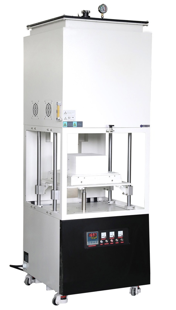 1200-1700°C Max 27L Vertical Elevator Muffle Furnace