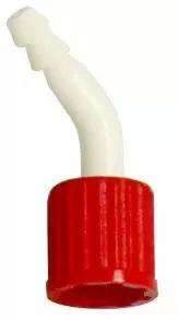 Ai 250°C Rated PTFE GL18 Connector W/ Viton Gasket (Angled) - Pack Of 5