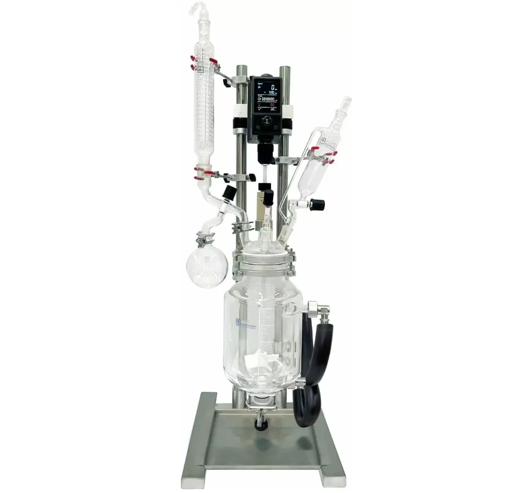 [R2] Ai 2L Single Jacketed Glass Reactor Systems