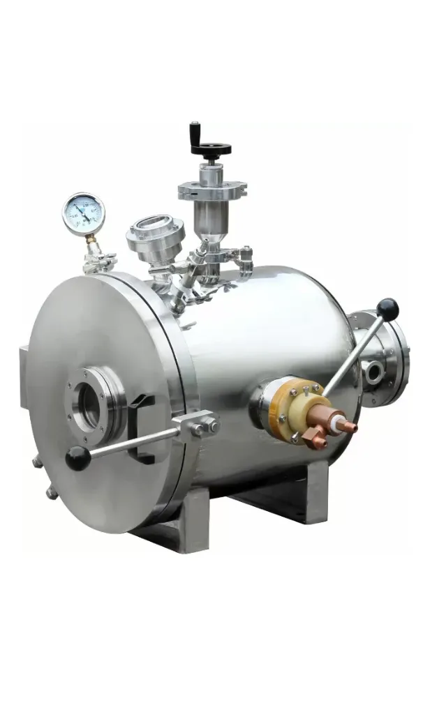 Vacuum Furnace Induction Melting 2000°C 1-100kg Capacity Jacketed Stainless Steel