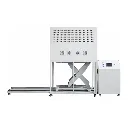 1700°C Max Vertical Elevator Muffle Furnace