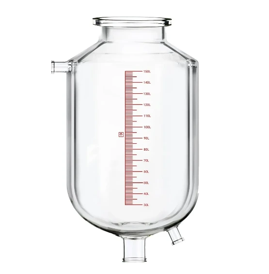 Single-Jacketed 150L Reactor Vessel for Ai R150 Glass Reactors