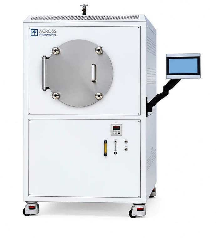 1000°C Max Controlled Atmosphere Muffle Furnace w/ Stainless Steel Chamber