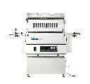 1500C 80mm OD 1-3 Zone Rotary & Tilting Top-Open Tube Furnace