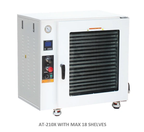 250C 12 Shelf Max 90L / 140L / 210L / 450L 5 Sided Heating Vacuum Oven