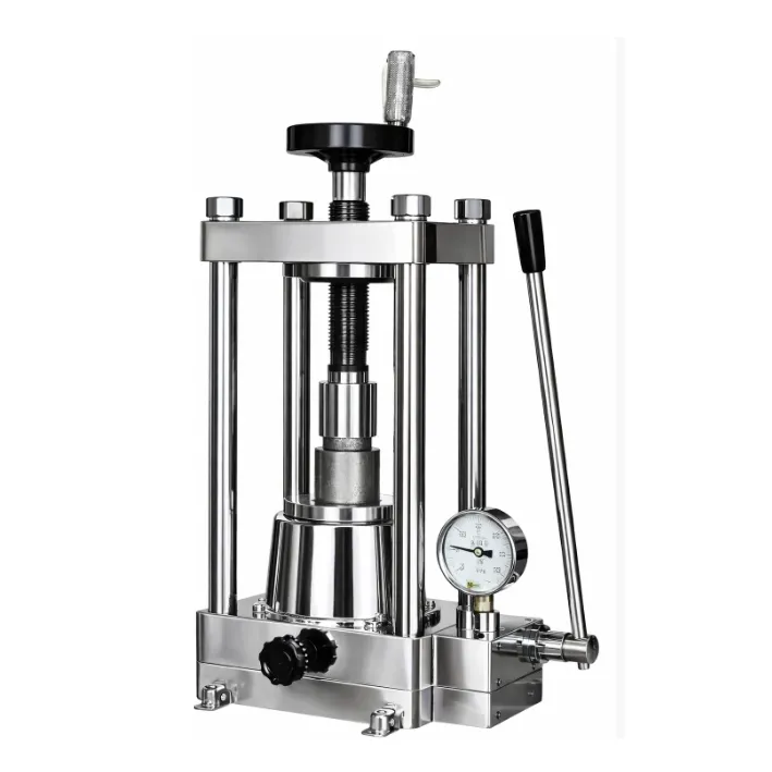 60-Ton Laboratory Pellet Press with Built-in Hydraulic Pump