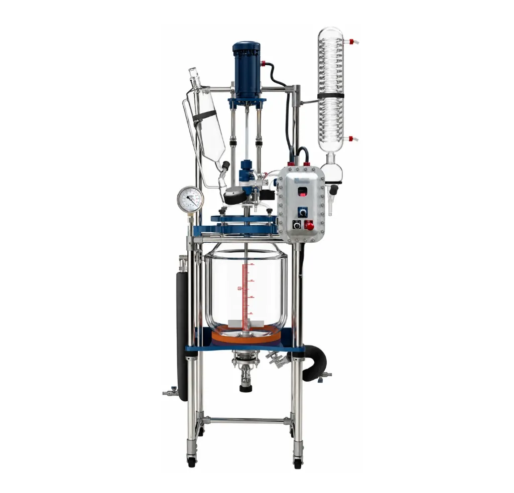 Ai 20L Jacket Reactor W/ Explosion-Proof Motor & Controller