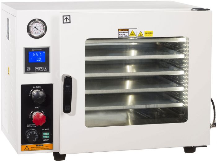 NEW Stainless Steel 316 54L 250°C Vacuum Oven w/ 5 Sided Heating & Gas Inlet