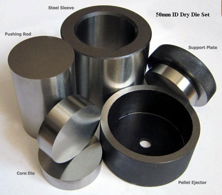 50mm Diameter ID Dry Pressing Die Set