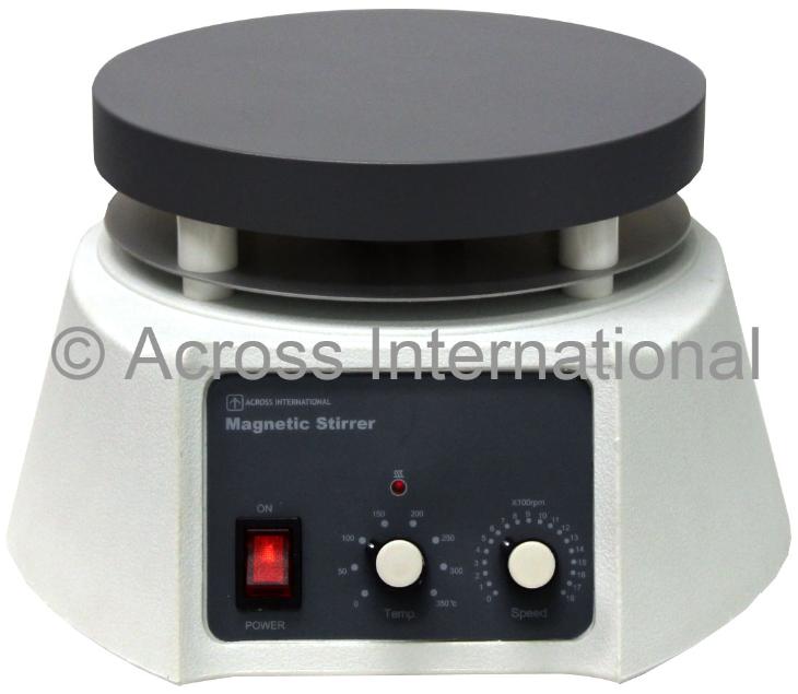 350°C Max 1500rpm 3L Capacity Heated Magnetic Stirrer