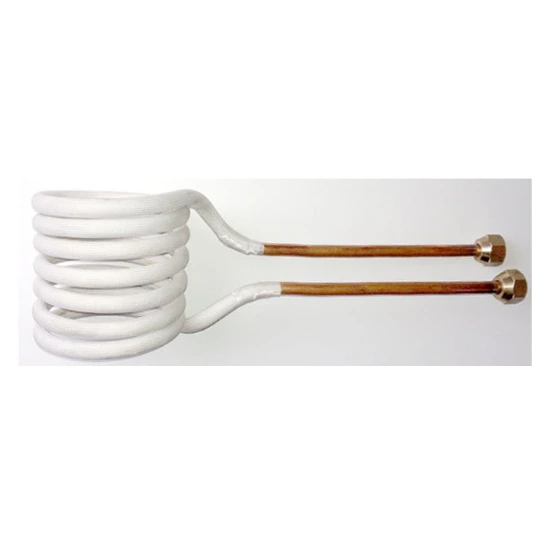 [IHVC.75.8] 75mm ID with 8mm Copper Tubing Insulated Vertical Induction Coil