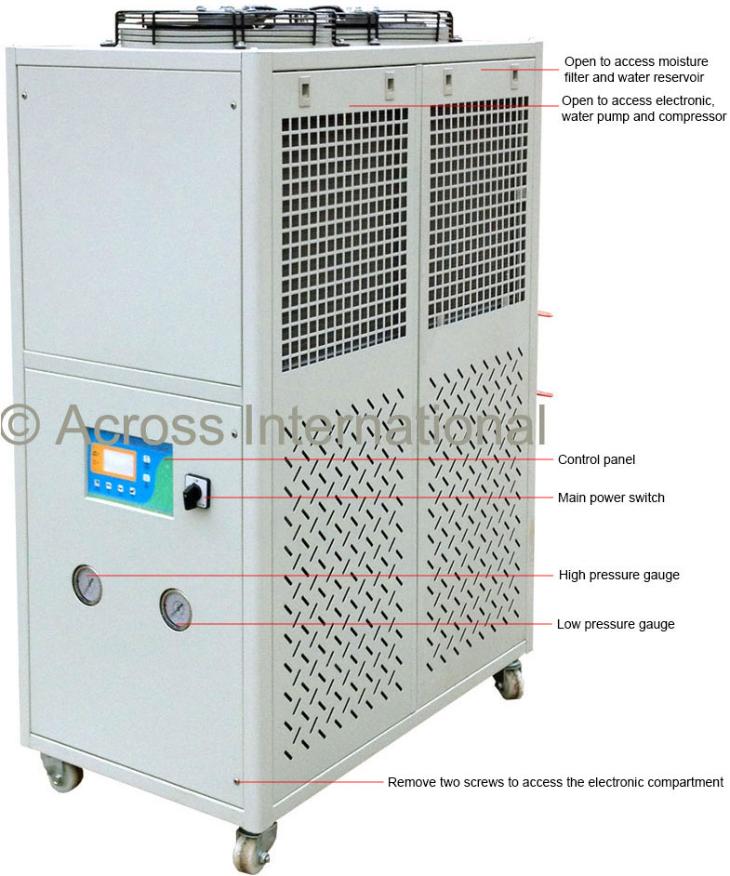 Ai 10°C to 25°C 66L/Min 60L Capacity Recirculating Chiller