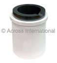 Graphite Crucible w/ SiO2 Liner for Metal Casting 250ml Capacity