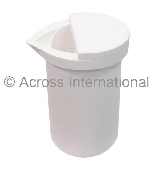 SiO2 Silica Crucible for Metal Casting 160ml Capacity