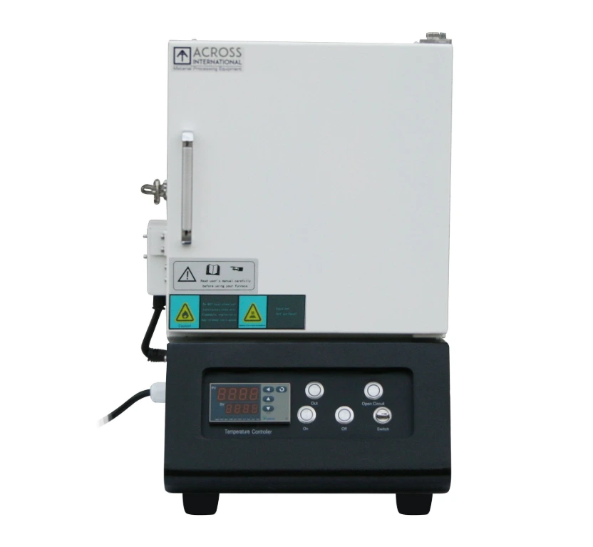 [CF1200.4.5L] 1200°C 4.5L Compact Muffle Furnace w/ 30-Seg PID Control