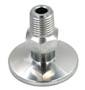 KF25/NW25 Flange to 1/4&quot; Flare Adapter for Vacuum Connection