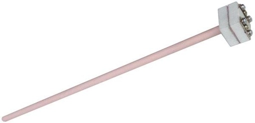 Type S Thermocouple (9.8&quot; L) with Ceramic Sheath (Item# TCS)